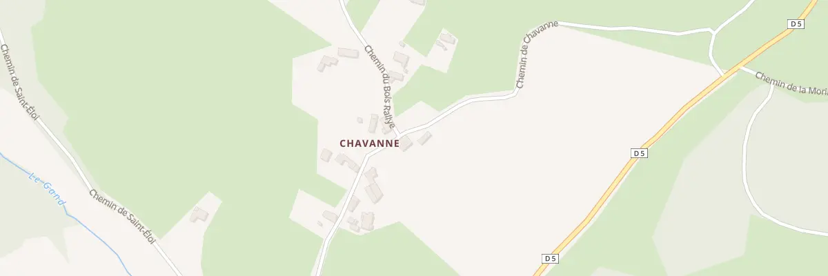 Plan du 365 Che de Chavanne à Saint-Just-la-Pendue