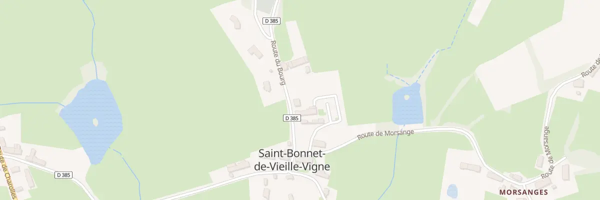 Plan du 5077A Le Bourg à Saint-Bonnet-de-Vieille-Vigne
