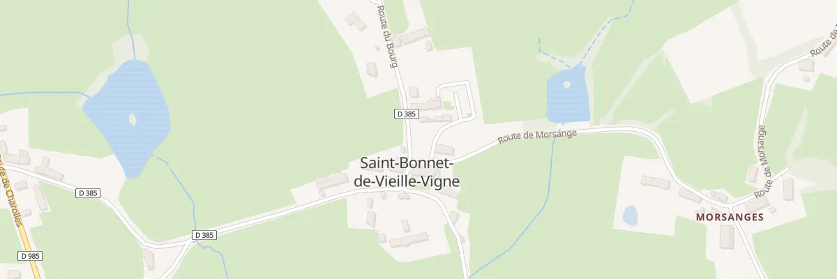 Plan du 5079 Le Bourg à Saint-Bonnet-de-Vieille-Vigne