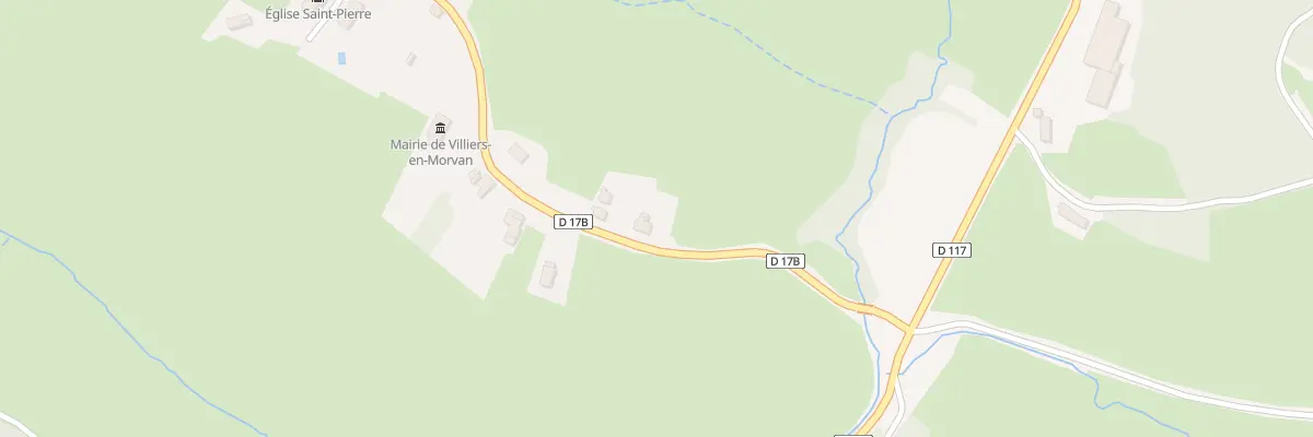 Plan du 5032 Le Breuil à Villiers-en-Morvan