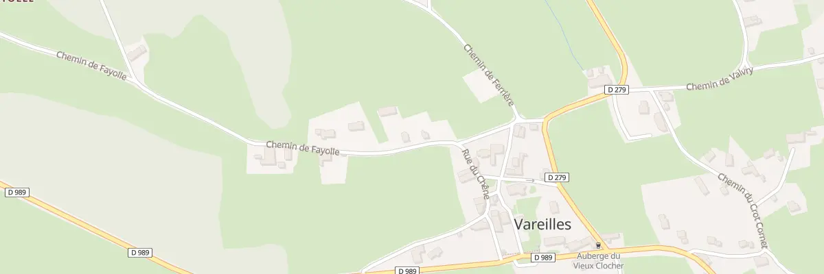 Plan du 5143 La Verchere à Vareilles