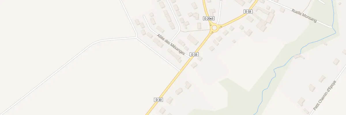 Plan du 4 All des Mésanges à Saint-Masmes