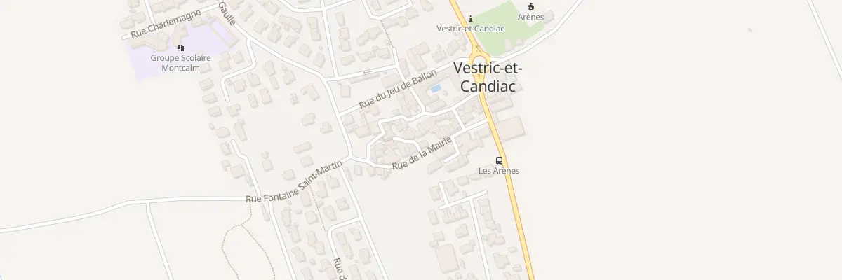 Plan du 17 Rue de la Mairie à Vestric-et-Candiac