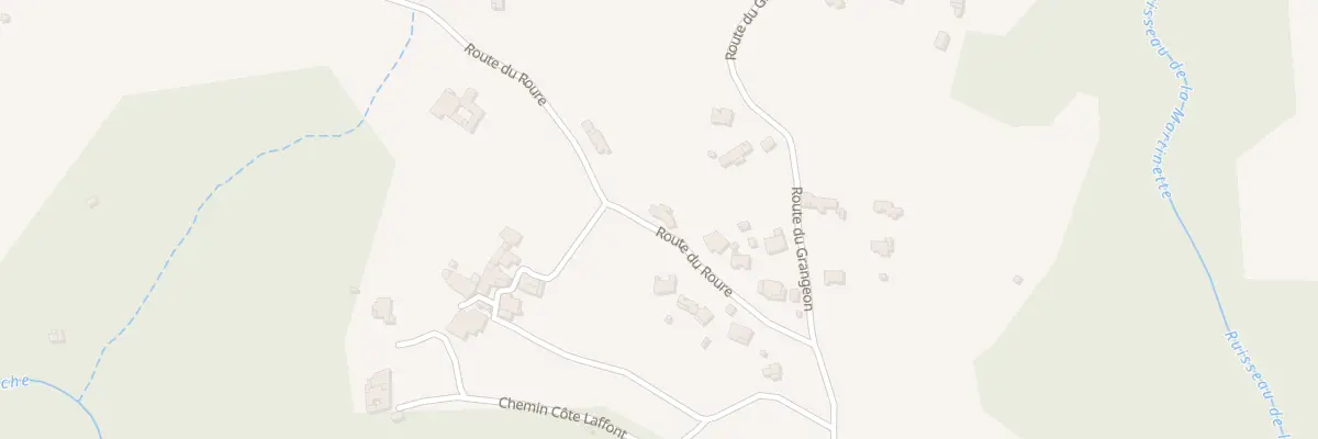 Plan du 180 Rte du Roure à Rosières