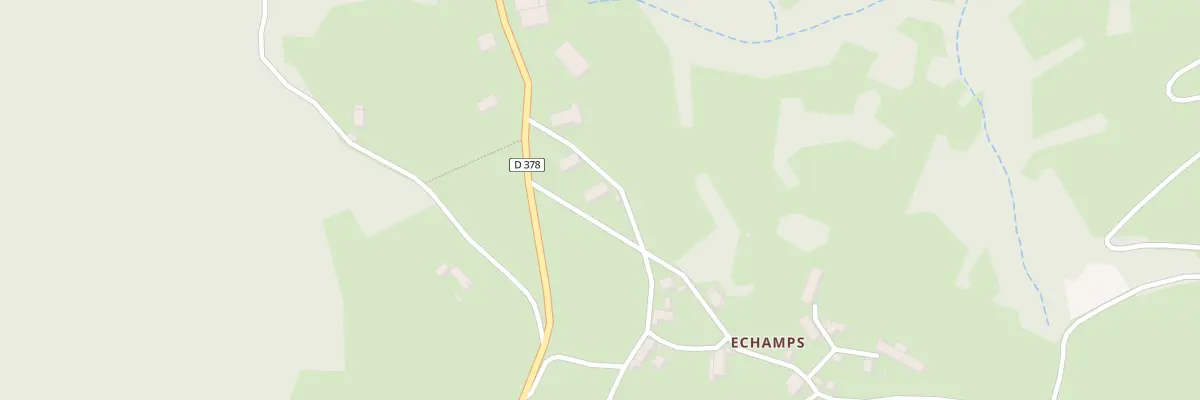 Plan du 5009 Echamps à Borée