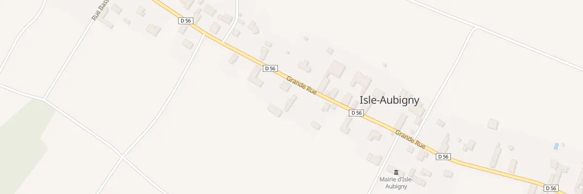 Plan du 56 Gr Grande Rue à Isle-Aubigny