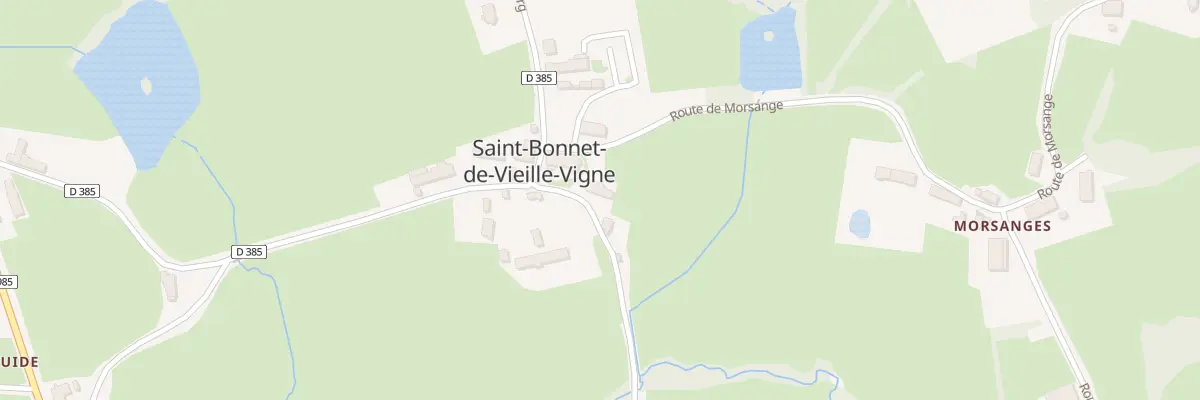 Plan du 49 Che Les Brûlés à Saint-Bonnet-de-Vieille-Vigne