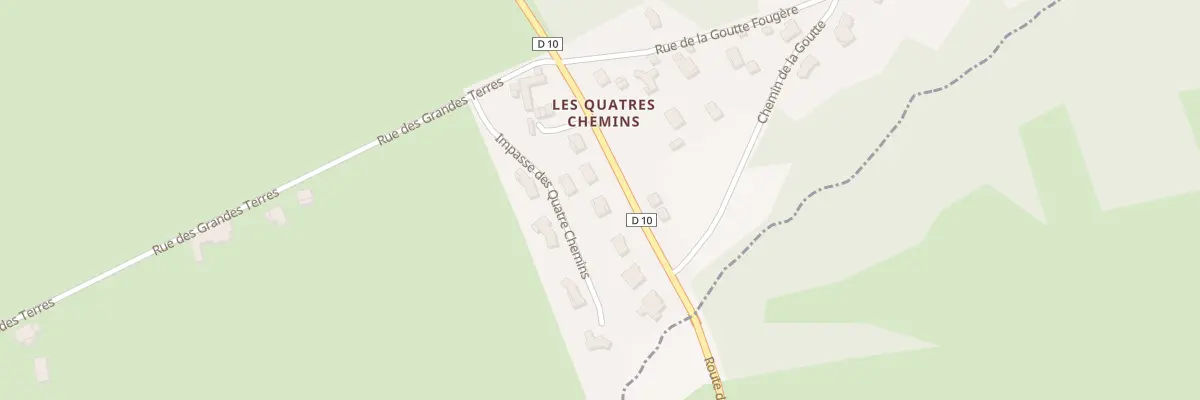 Plan du 750 Rte de Salvizinet à Civens