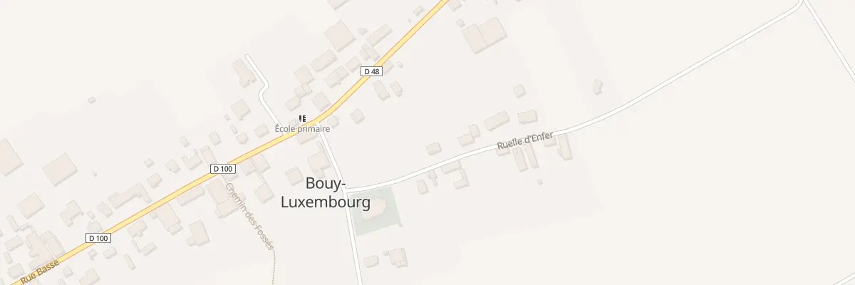 Plan du 5 Rle d’Enfer à Bouy-Luxembourg