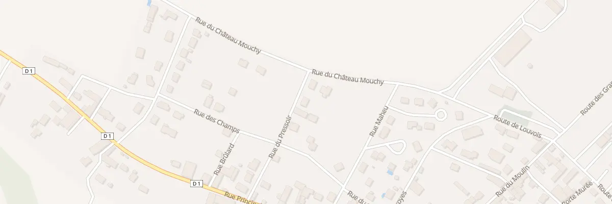 Plan du 6 Rue du Pressoir à Juvigny