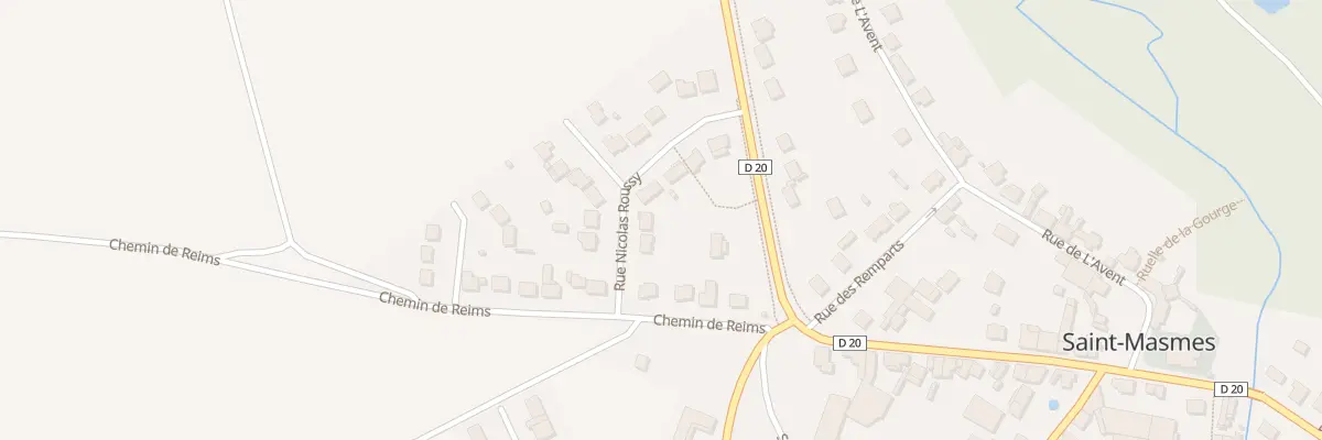 Plan du 9 Rue Nicolas Roussy à Saint-Masmes