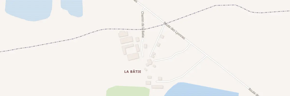 Plan du 119 Che de la Batie à Saint-Cyr-les-Vignes