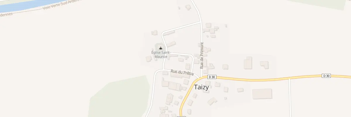 Plan du 6 Rue de l’Eglise à Taizy