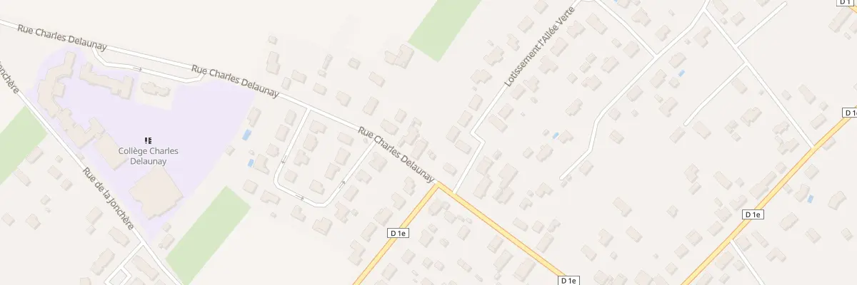 Plan du 2 Rue Charles Delaunay à Lusigny-sur-Barse