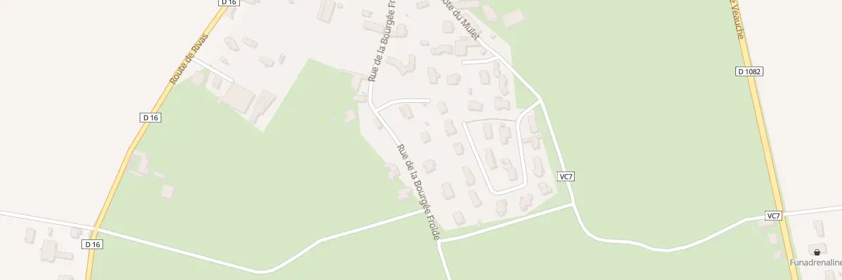 Plan du 5516 La Bourgee Froide à Cuzieu