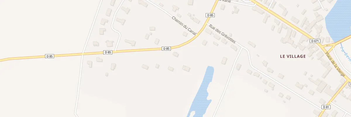 Plan du 1C Rue des Commottes à Fouchères