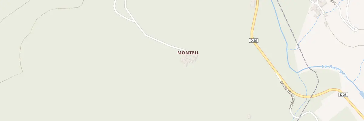 Plan du 5873 Les Combes à Burzet