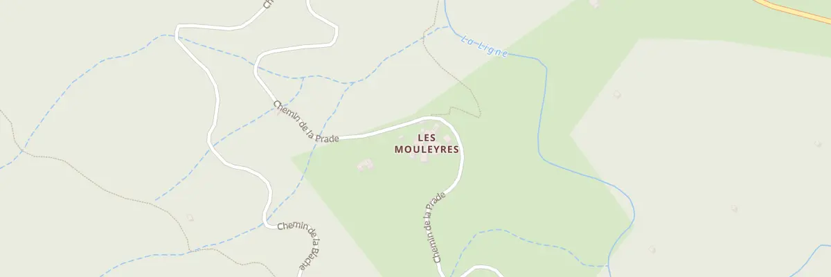 Plan du 5124 Les Mouleyres à Prunet