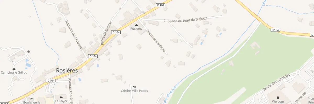 Plan du 5752 Imp Verdeyre à Rosières