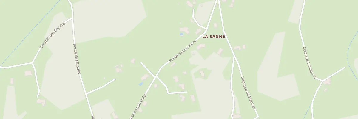 Plan du 517 Rte de Lou Vivier à Lapte