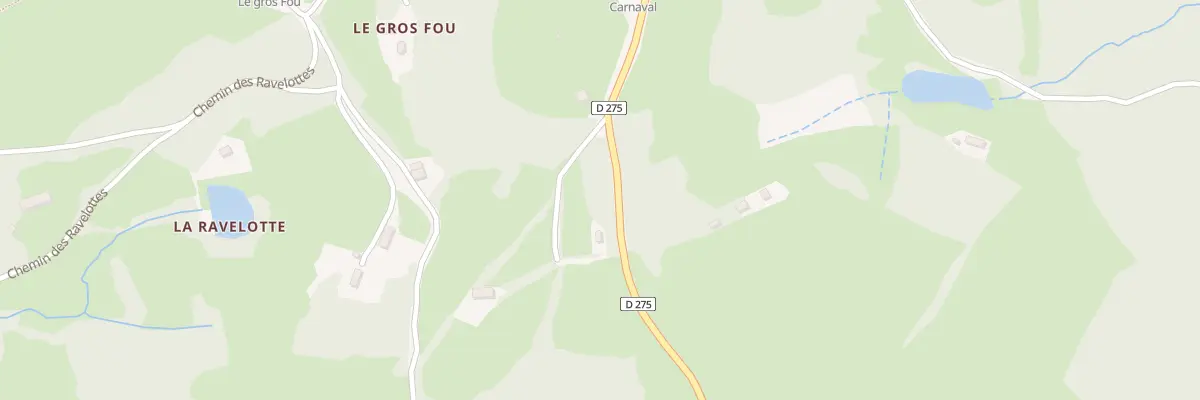 Plan du 5085 La Beurchotte à Uchon