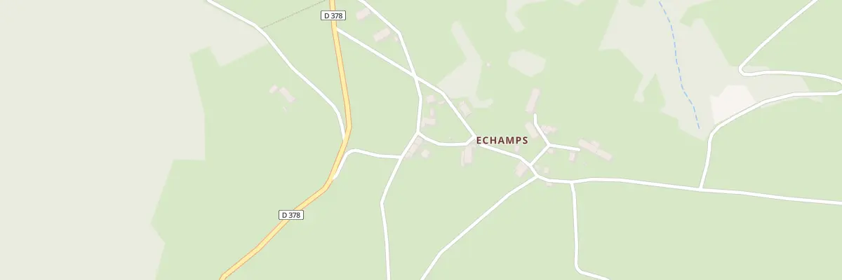 Plan du 5014 Echamps à Borée