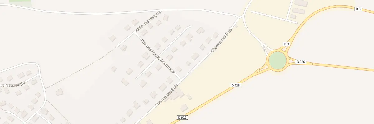 Plan du 23 Che des Bois à Château-Porcien