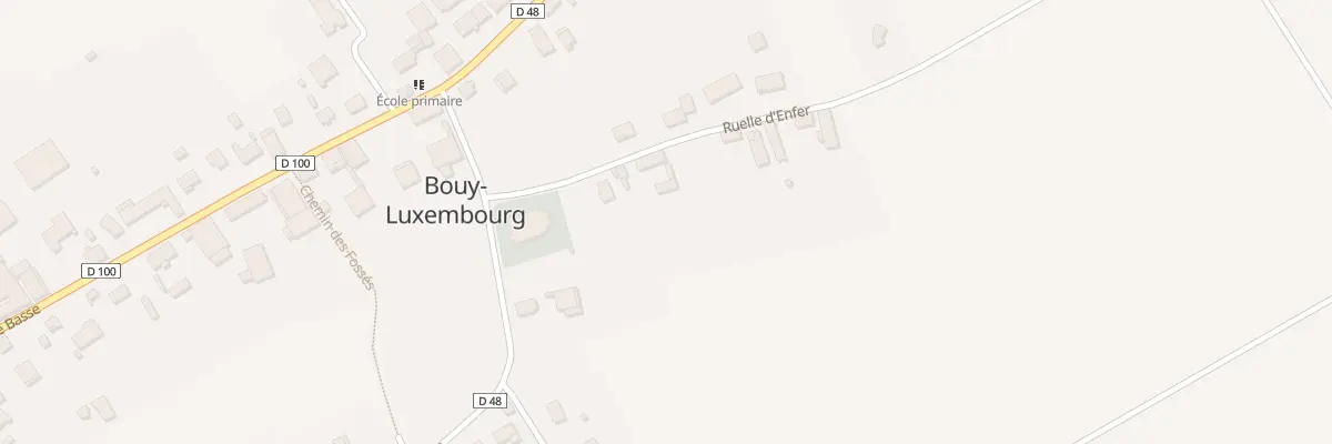 Plan du 4 Rle d’Enfer à Bouy-Luxembourg