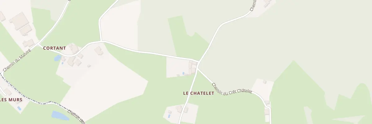 Plan du 428 Che de Cortant à Cuinzier