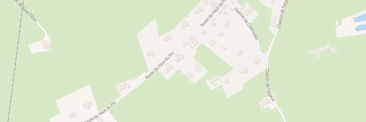 Plan du 255 Rte du Haut du Pin à Tancon