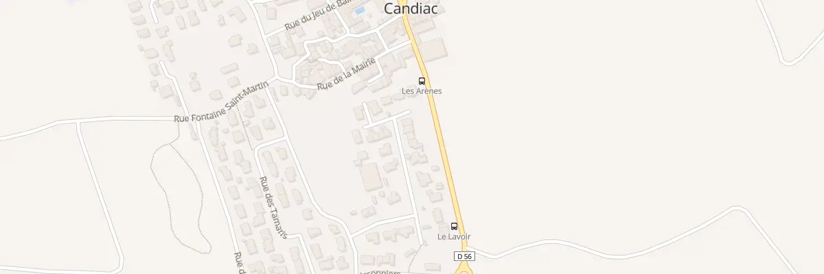 Plan du 1B Camp de l’Aire à Vestric-et-Candiac