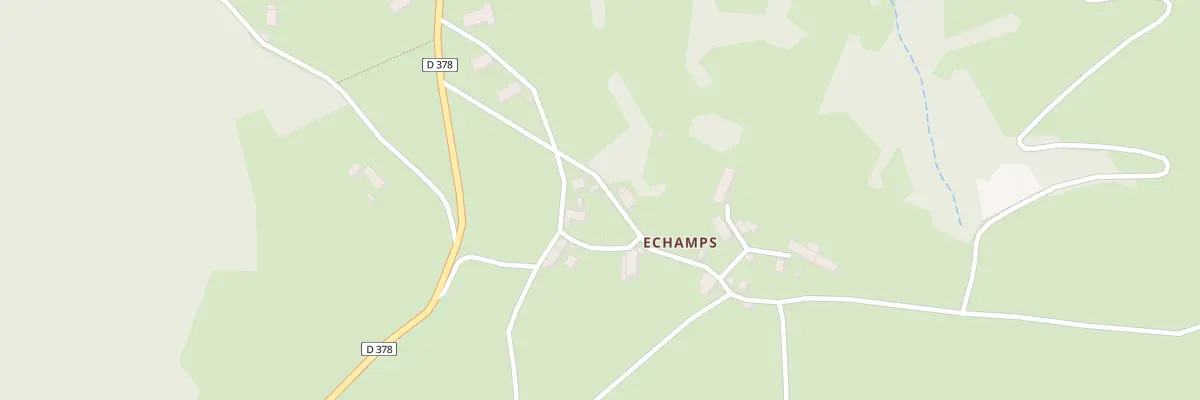 Plan du 5227 Echamps à Borée