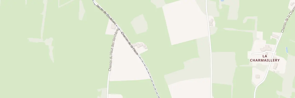 Plan du 1600 Che de la Place à Coublanc