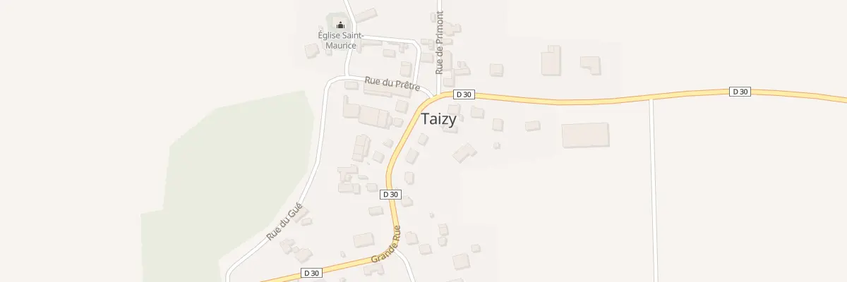 Plan du 16 Gr Grande Rue à Taizy