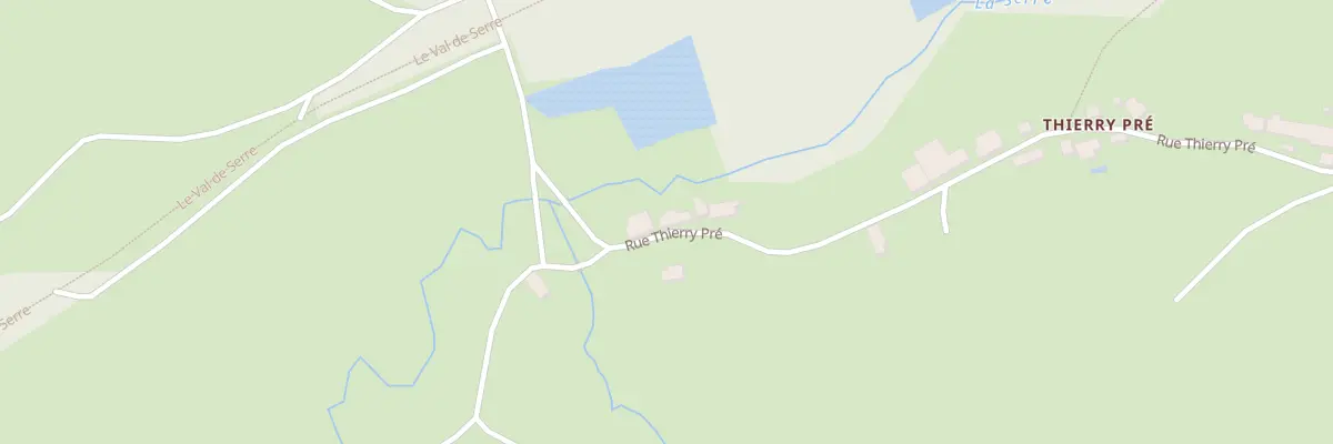 Plan du 5047 Thiery Pre au Fréty