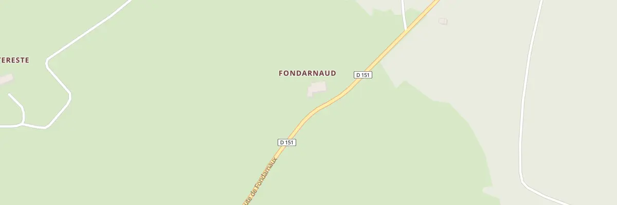 Plan du 1220 Rte de Fondarnaux à Mazet-Saint-Voy