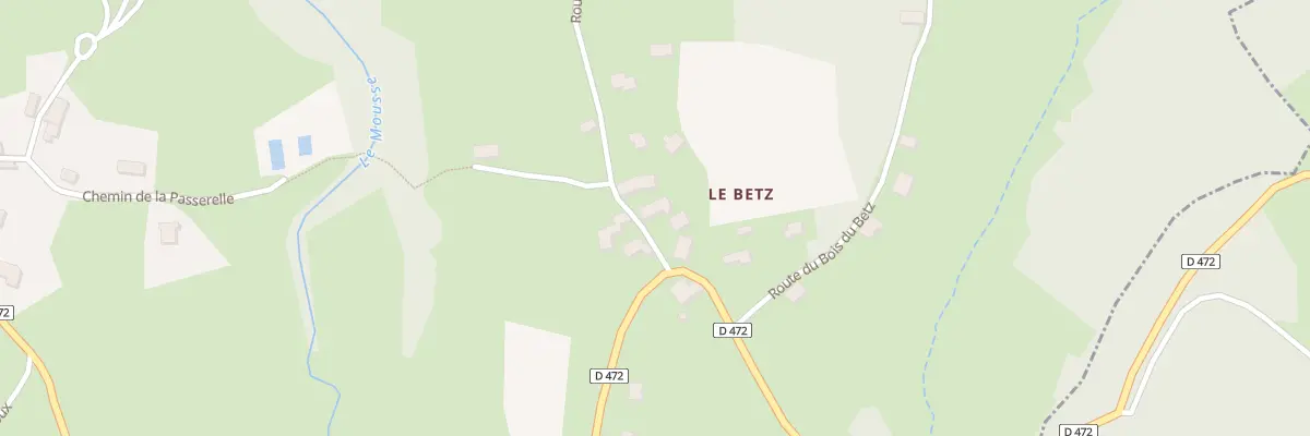 Plan du 5085 Le Betz à Chenereilles