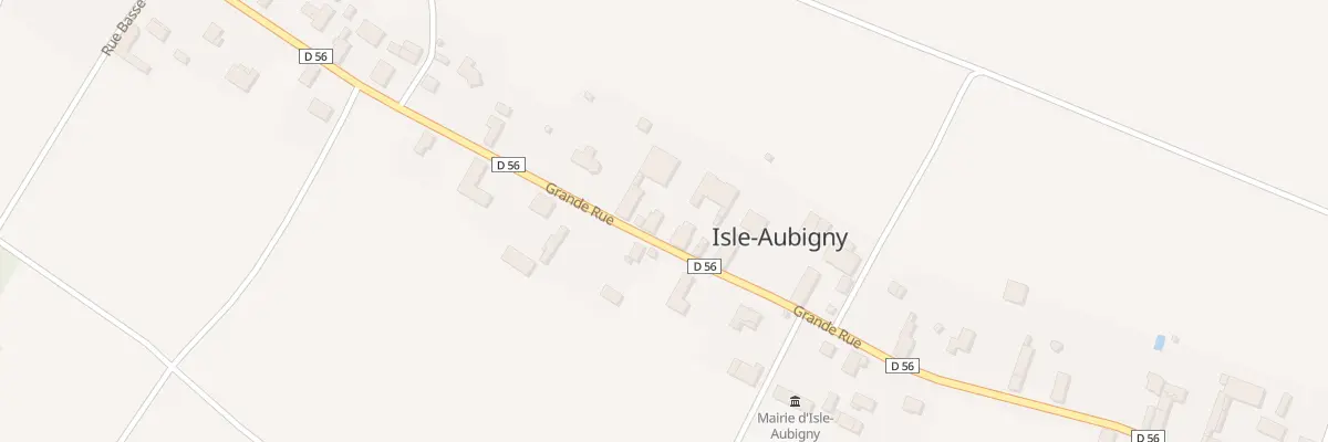 Plan du 59 Gr Grande Rue à Isle-Aubigny