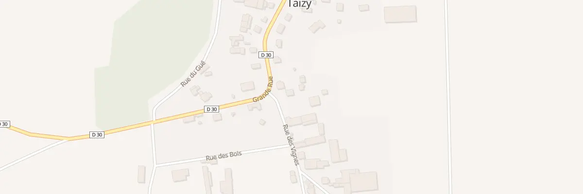 Plan du 1 Rue des Vignes à Taizy