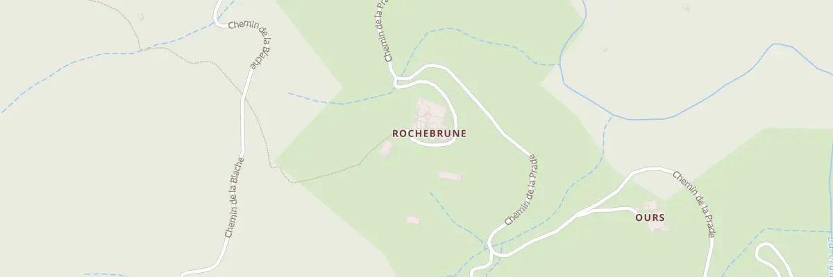 Plan du 5100 Rochebrune à Prunet