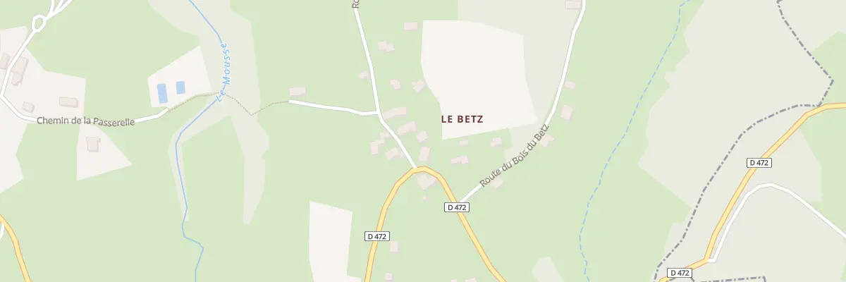 Plan du 5084 Le Betz à Chenereilles