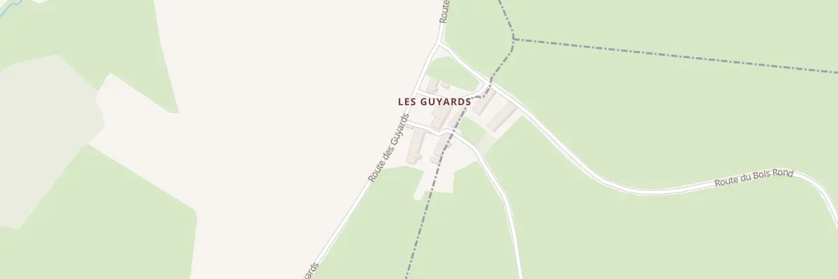 Plan du 5075 Les Guyards à Saint-Forgeot