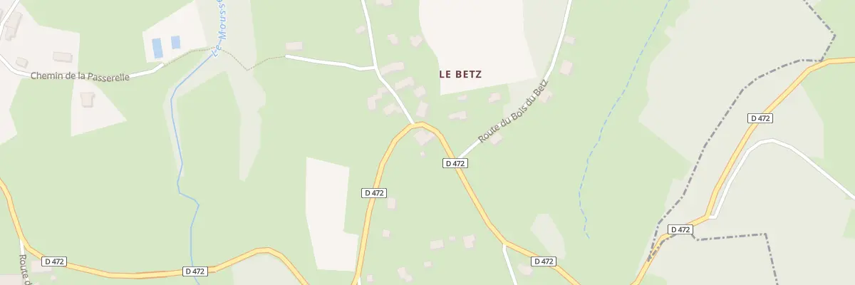 Plan du 5080 Le Betz à Chenereilles