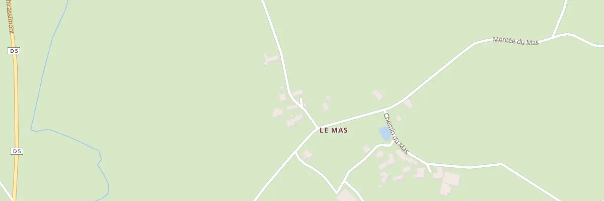 Plan du 49 Imp du Mas à Saint-Just-la-Pendue