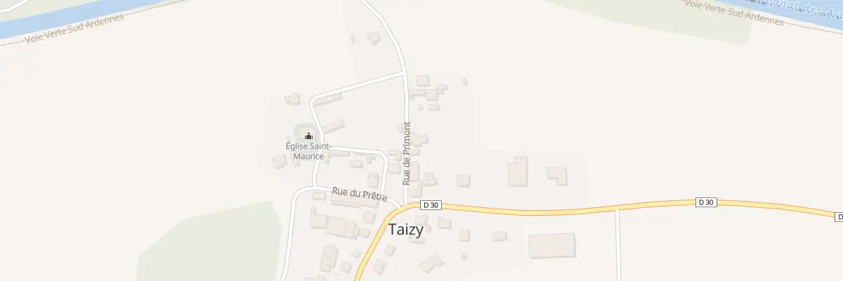 Plan du 6 Rue du Primont à Taizy