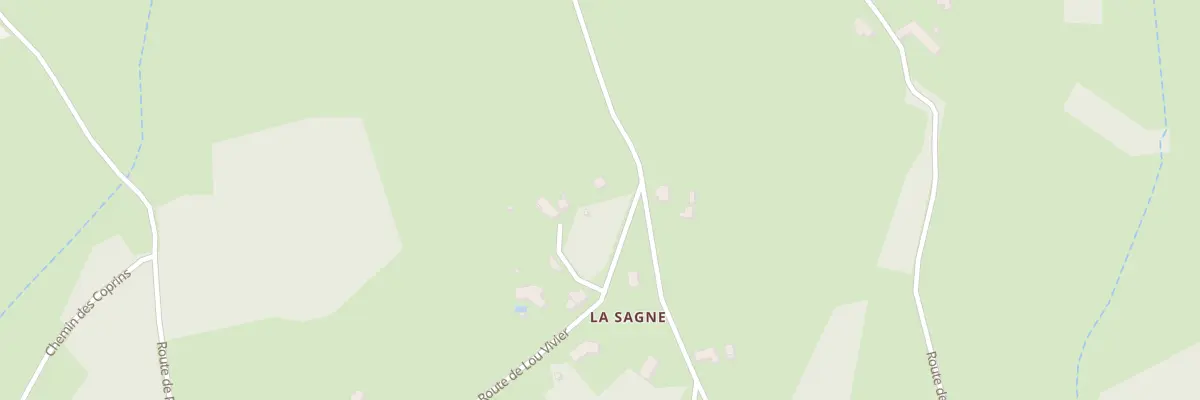 Plan du 264 Rte de Lou Vivier à Lapte