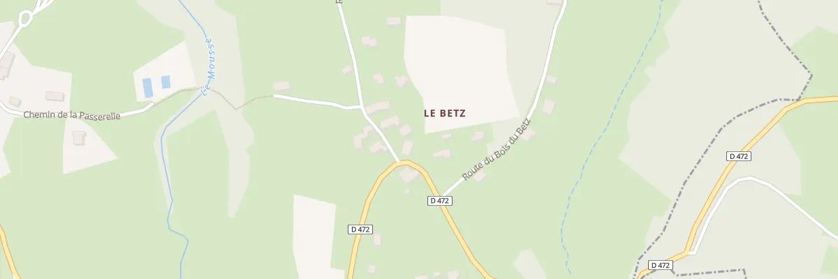 Plan du 5083 Le Betz à Chenereilles