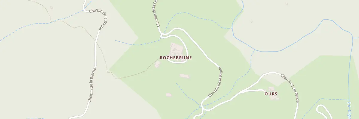 Plan du 5801 Rochebrune à Prunet