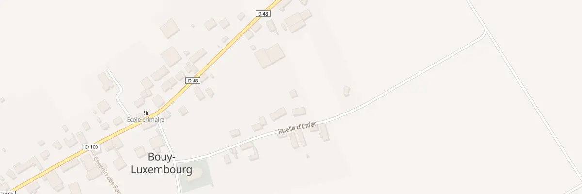 Plan du 9 Rle d’Enfer à Bouy-Luxembourg