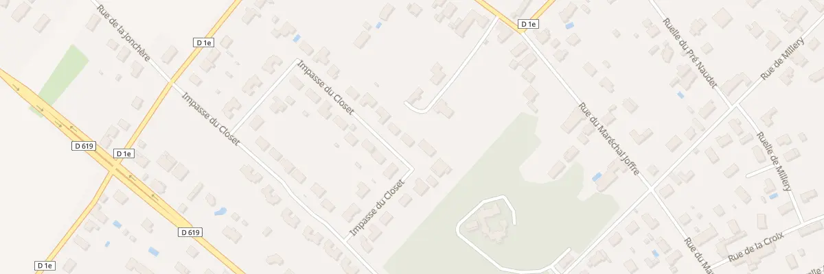 Plan du 56 Imp du Closet à Lusigny-sur-Barse
